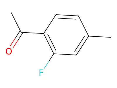 1-(2-Fluoro-4-methylphenyl)ethan-1-one structure