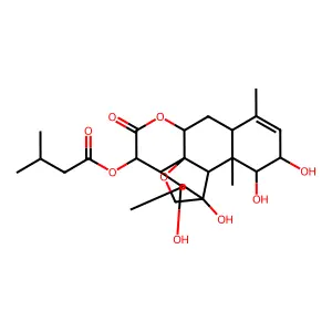 Glaucarubol 15-isovalerate structure