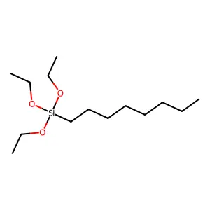 Octyltriethoxysilane structure