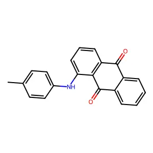 1-(p-Toluidino)anthraquinone structure