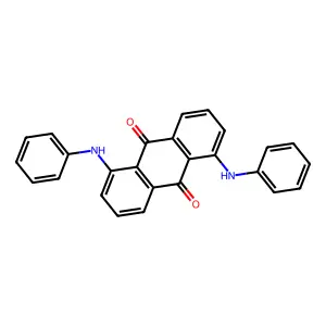 9,10-Anthracenedione, 1,5-bis(phenylamino)- structure