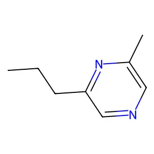 Pyrazine, 2-methyl-6-propyl- structure