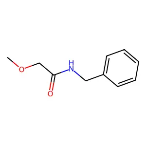 N-benzyl-2-methoxyacetamide structure