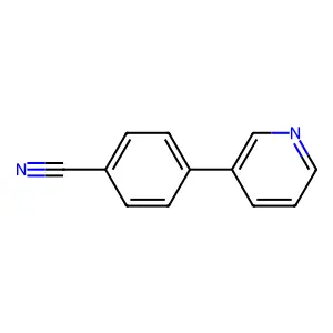 4-(Pyridin-3-yl)benzonitrile structure