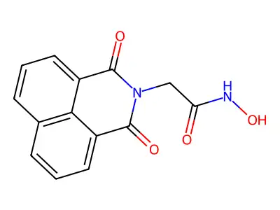 2-(1,3-dioxo-1H-benzo[de]isoquinolin-2(3H)-yl)-N-hydroxyacetamide structure