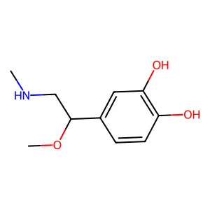 4-(1-Methoxy-2-(methylamino)ethyl)-1,2-benzenediol structure