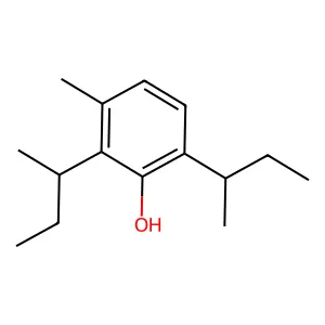2,6-Bis(1-methylpropyl)-m-cresol structure