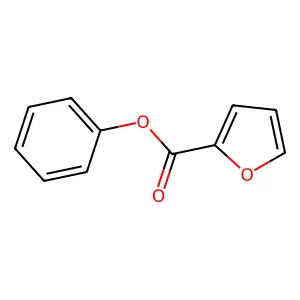 Phenyl furan-2-carboxylate structure