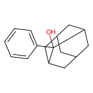 2-Phenyl-adamantan-2-OL structure