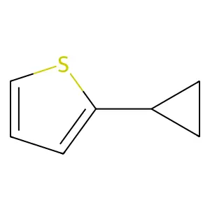 2-Cyclopropylthiophene structure