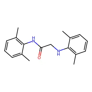 N-(2,6-Dimethylphenyl)-2-((2,6-dimethylphenyl)amino)acetamide structure
