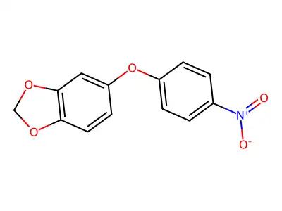 5-(4-Nitrophenoxy)-1,3-benzodioxole structure