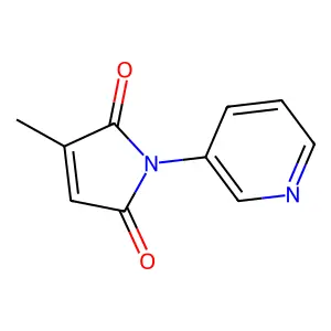 3-methyl-1-(pyridin-3-yl)-1H-pyrrole-2,5-dione structure