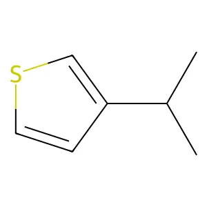 Thiophene, 3-(1-methylethyl)- structure