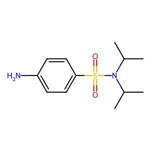 4-amino-N,N-diisopropylbenzenesulfonamide structure