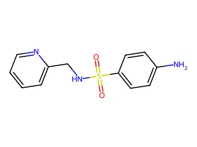 4-amino-N-(pyridin-2-ylmethyl)benzenesulfonamide structure