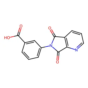 3-(5,7-Dioxo-5,7-dihydro-6H-pyrrolo[3,4-b]pyridin-6-yl)benzoic acid structure