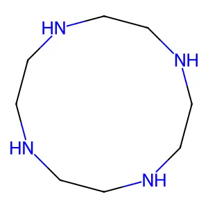 1,4,7,10-四氮杂环十二烷 structure
