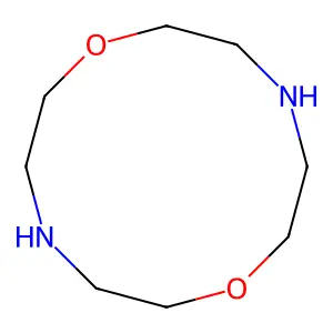 1,7-Dioxa-4,10-diazacyclododecane structure