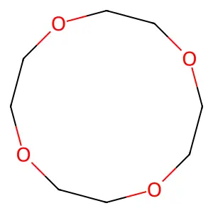 12-冠-4 structure