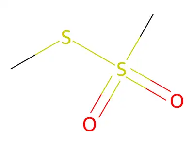 S-甲基甲硫代磺酸酯 structure