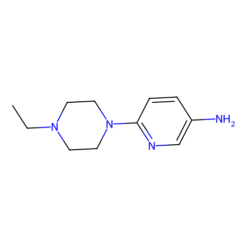 6-(4-Ethylpiperazin-1-yl)pyridin-3-amine structure