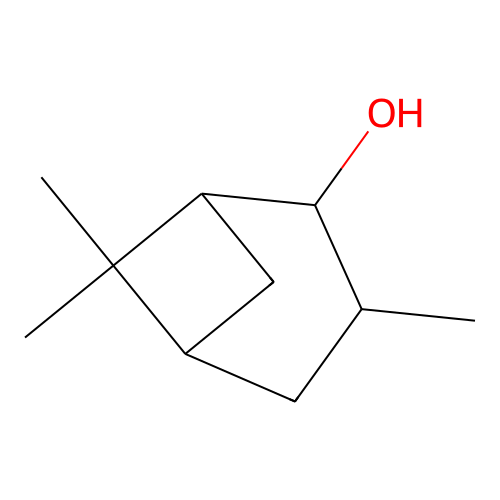 2-Norpinanol, 3,6,6-trimethyl- structure