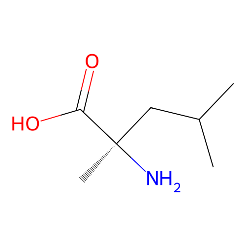 (R)-a-Methylleucine structure