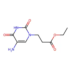 5-Amino-3-phenyl-isoxazole-4-carboxylic acid ethyl ester structure