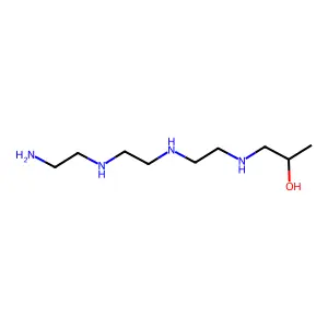 2-Propanol, 1-[[2-[[2-[(2-aminoethyl)amino]ethyl]amino]ethyl]amino]- structure