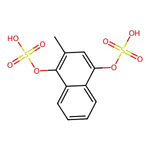 Menadiol disulfate structure