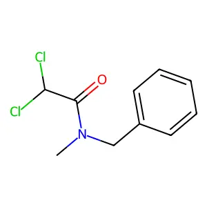 N-benzyl-2,2-dichloro-N-methylacetamide structure