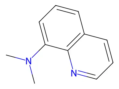 8-Dimethylaminoquinoline structure