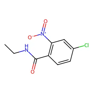 4-chloro-N-ethyl-2-nitrobenzamide structure
