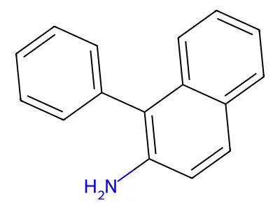 1-Phenylnaphthalen-2-amine structure