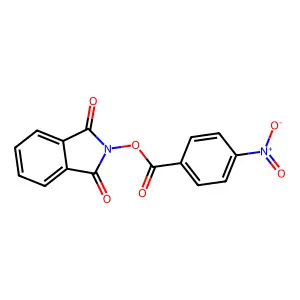 1,3-Dioxoisoindolin-2-yl 4-nitrobenzoate structure