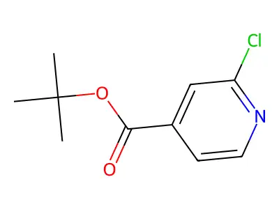 tert-Butyl 2-chloropyridine-4-carboxylate structure