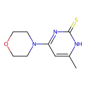 4-Methyl-6-(morpholin-4-yl)pyrimidine-2-thiol structure