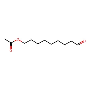 9-Acetoxynonanal structure