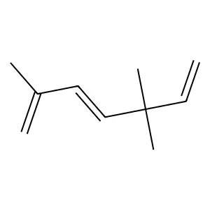 2,5,5-Trimethyl-1,3,6-heptatriene structure