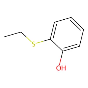 2-(Ethylthio)phenol structure