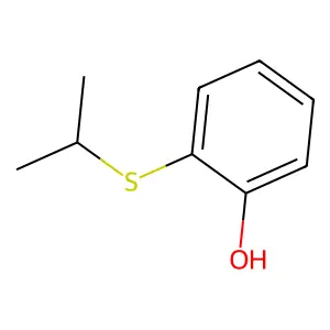 2-(Isopropylthio)phenol structure