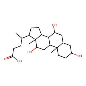 熊胆酸 structure