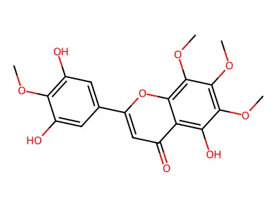 Gardenin E structure