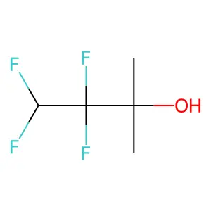 2-Methyl-3,3,4,4-tetrafluoro-2-butanol structure