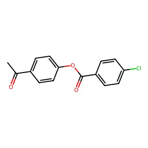 4-Acetylphenyl 4-chlorobenzoate structure