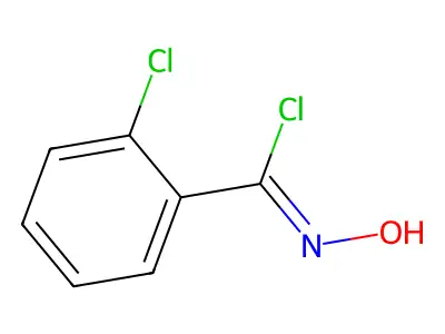 2-Chloro-N-hydroxybenzenecarboximidoyl chloride structure