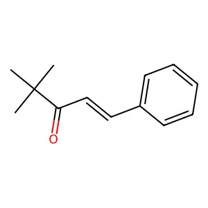 4,4-Dimethyl-1-phenylpent-1-en-3-one structure