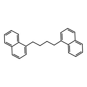 Naphthalene, 1,1'-(1,4-butanediyl)bis- structure