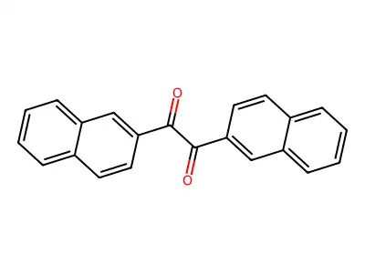 1,2-Di(naphthalen-2-yl)ethane-1,2-dione structure